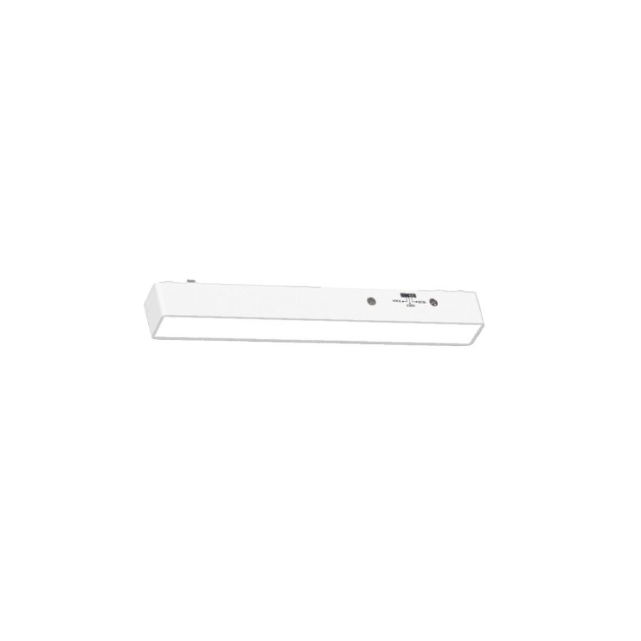 Γραμμικό φωτιστικό LED 7W 3CCT για Ultra Thin ράγα σε λευκή απόχρωση D:23X2,6X2,4cm TMU0040-White